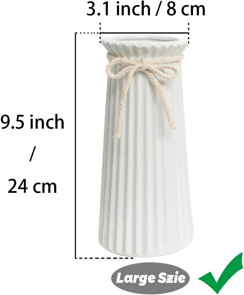 White Ceramic Vase