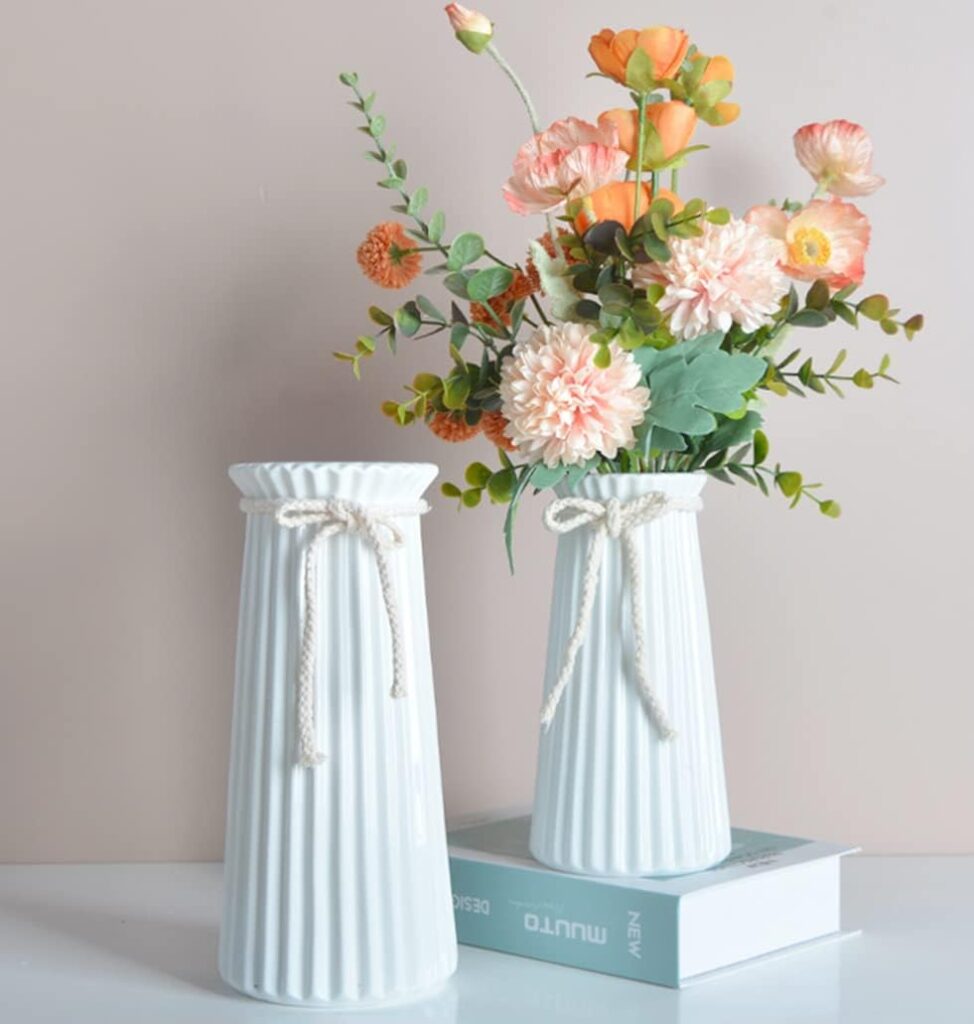 White Ceramic Vase